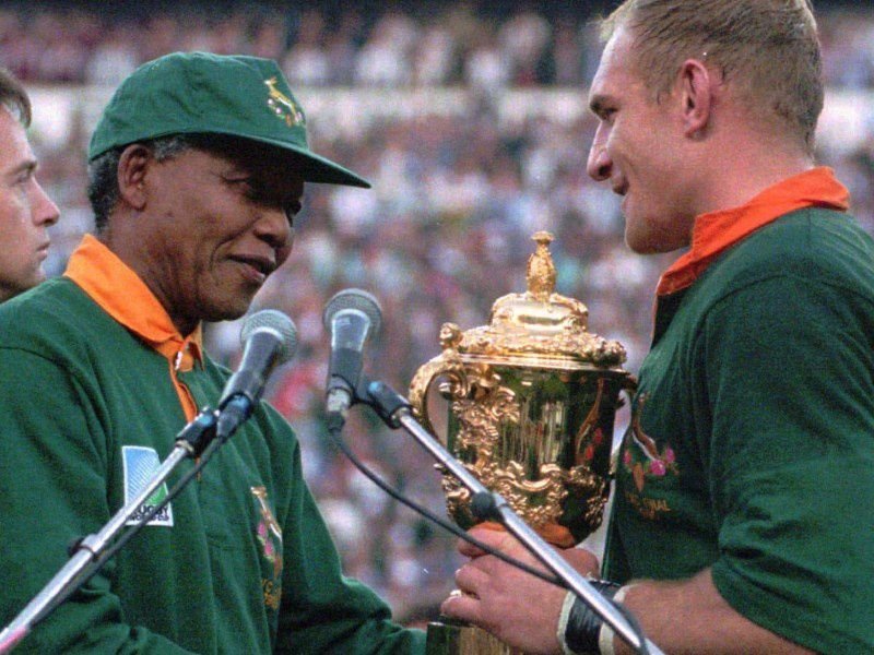 Coupe du monde 1995 de Rugby. Finale à Johannesburg