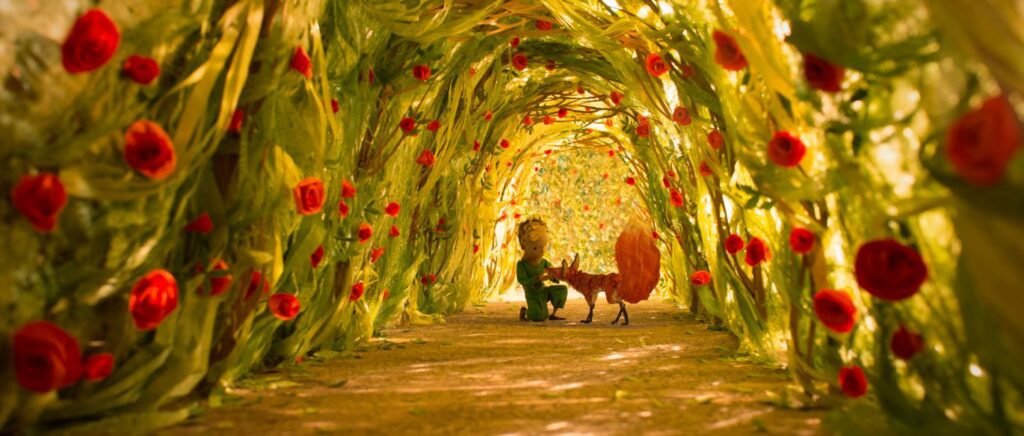 Le Petit Prince : le jardin de roses