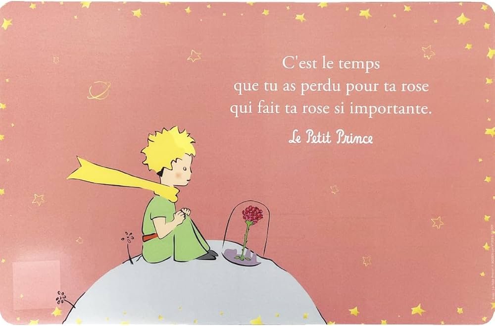 Le Petit Prince : rose