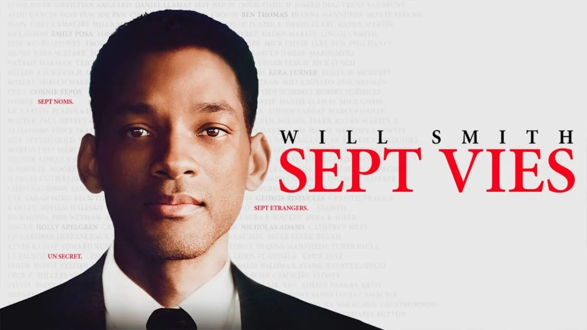 Film inspirant Sept vies : affiche du film